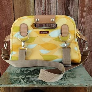 Po Campo Armitage Satchel - Feather Pattern